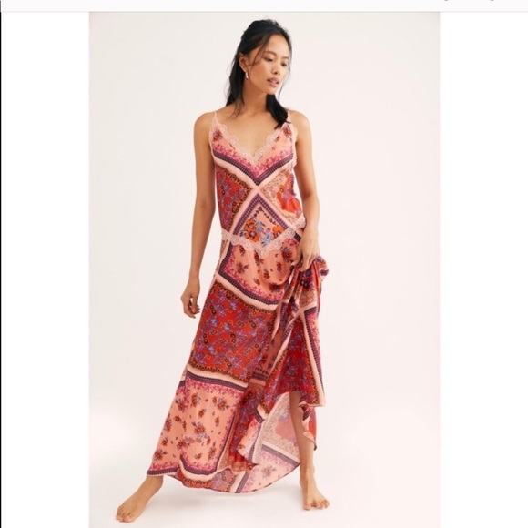 Free People Dresses & Skirts - FREE PEOPLE Stevie Boho Print Floral Maxi Dress